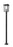 3 Light Outdoor Post Mounted Fixture | 571PHXLS-536P-BK
