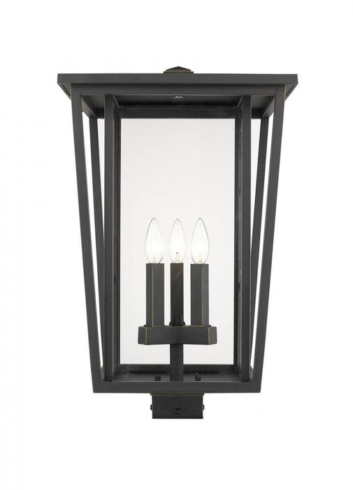 3 Light Outdoor Post Mount Fixture | 571PHXLS-ORB