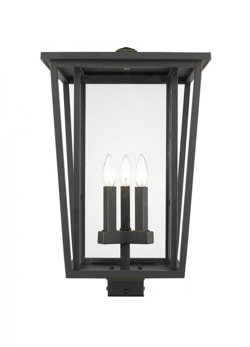 3 Light Outdoor Post Mount Fixture | 571PHXLS-ORB