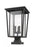 3 Light Outdoor Pier Mounted Fixture | 571PHXLS-SQPM-ORB