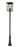 4 Light Outdoor Post Mounted Fixture | 571PHXXLR-511P-BK