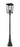 4 Light Outdoor Post Mounted Fixture | 571PHXXLR-564P-BK