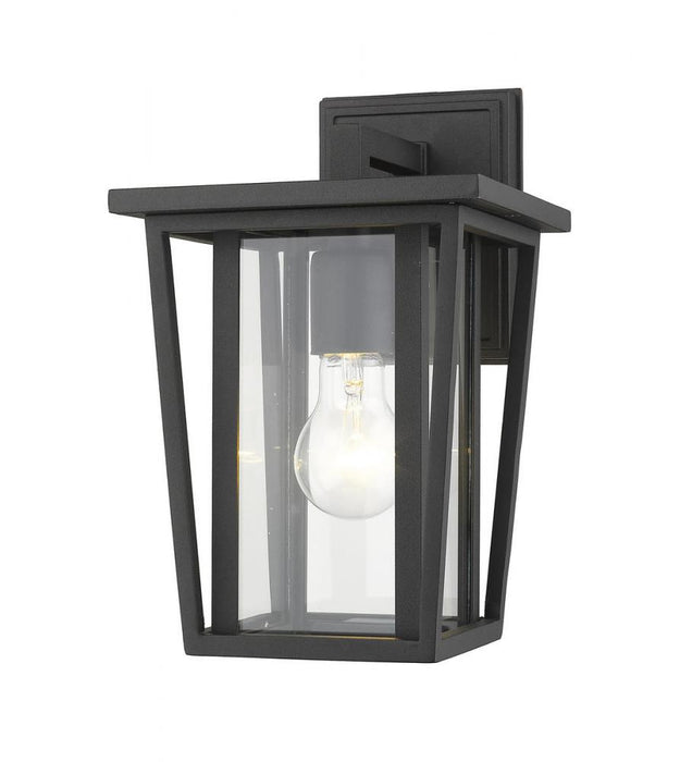 1 Light Outdoor Wall Light | 571S-BK