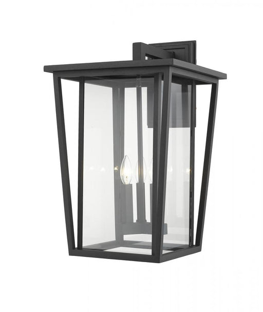 3 Light Outdoor Wall Light | 571XL-BK