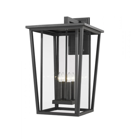4 Light Outdoor Wall Light | 571XXL-BK