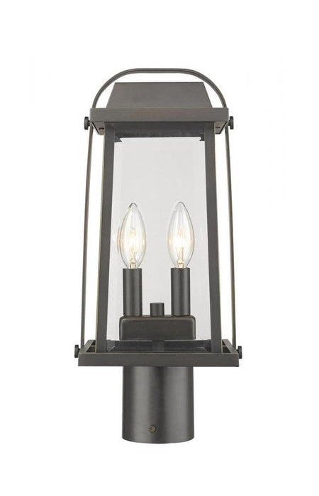 2 Light Outdoor Post Mount Fixture | 574PHMR-ORB