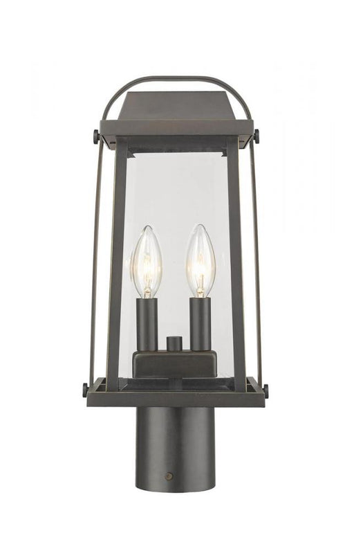 2 Light Outdoor Post Mount Fixture | 574PHMR-ORB