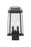 2 Light Outdoor Post Mount Fixture | 574PHMS-BK