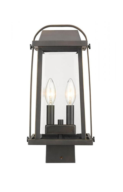 2 Light Outdoor Post Mount Fixture | 574PHMS-ORB
