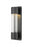 1 Light Outdoor Wall Light | 575S-BK-LED