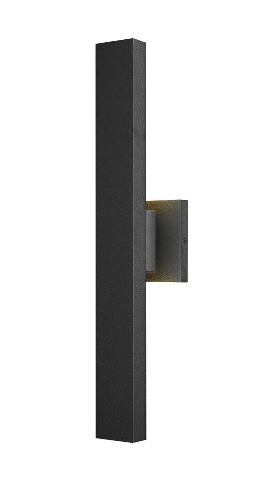 2 Light Outdoor Wall Light | 576S-2-BK-LED