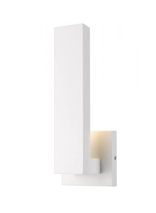 1 Light Outdoor Wall Light | 576S-WH-LED