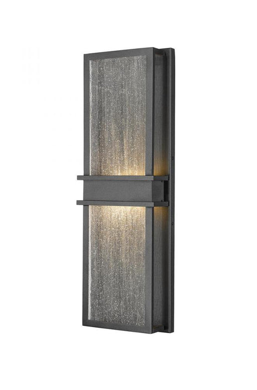 2 Light Outdoor Wall Light | 577B-BK-LED