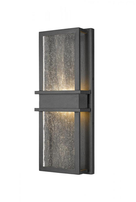 2 Light Outdoor Wall Light | 577M-BK-LED