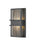 2 Light Outdoor Wall Light | 577S-BK-LED