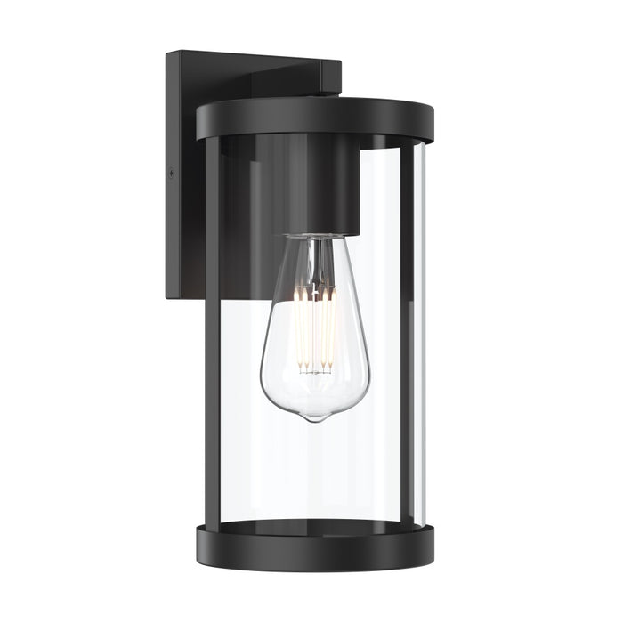 Kagen Medium Outdoor Wall Light With Clear Glass Panels | P560394-31M