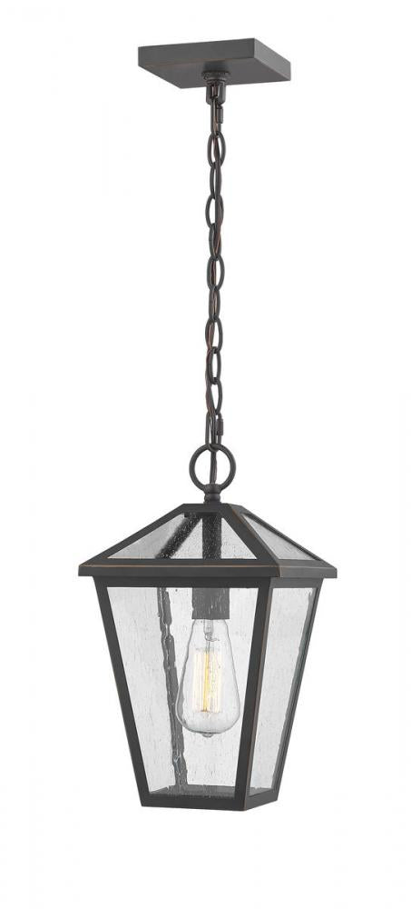 1 Light Outdoor Chain Mount Ceiling Fixture | 579CHM-ORB