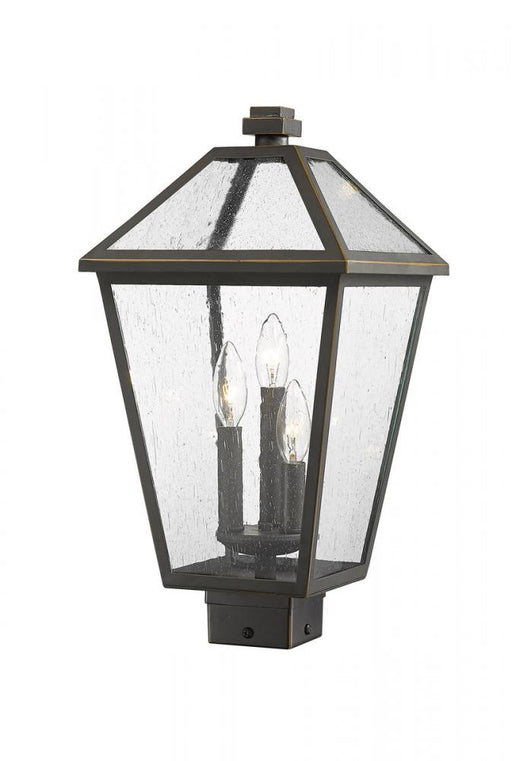 3 Light Outdoor Post Mount Fixture | 579PHBS-ORB