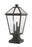 3 Light Outdoor Pier Mounted Fixture | 579PHBS-SQPM-ORB