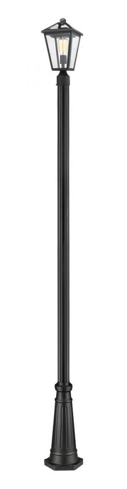 1 Light Outdoor Post Mounted Fixture | 579PHMR-519P-BK