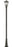 1 Light Outdoor Post Mounted Fixture | 579PHMR-519P-ORB
