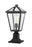 1 Light Outdoor Pier Mounted Fixture | 579PHMR-533PM-BK