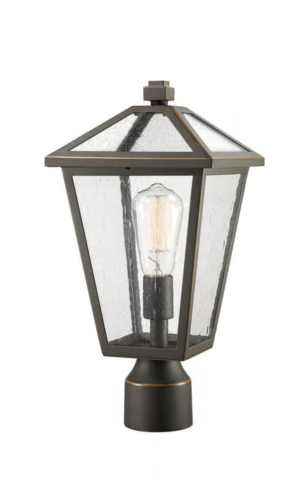 1 Light Outdoor Post Mount Fixture | 579PHMR-ORB