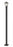 1 Light Outdoor Post Mounted Fixture | 579PHMS-536P-ORB