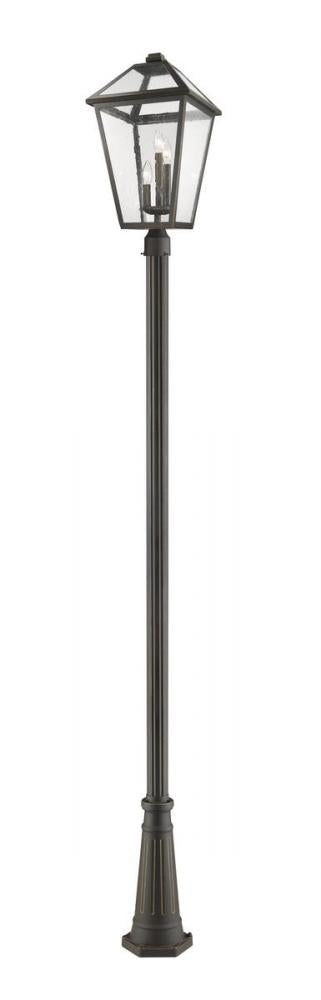 3 Light Outdoor Post Mounted Fixture | 579PHXLR-519P-ORB