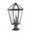 3 Light Outdoor Pier Mounted Fixture | 579PHXLR-533PM-ORB