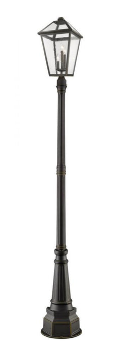 3 Light Outdoor Post Mounted Fixture | 579PHXLR-564P-ORB