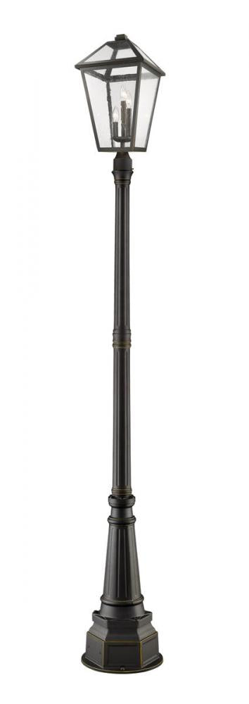 3 Light Outdoor Post Mounted Fixture | 579PHXLR-564P-ORB