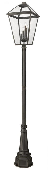 4 Light Outdoor Post Mounted Fixture | 579PHXLXR-564P-ORB