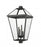 4 Light Outdoor Post Mount Fixture | 579PHXLXR-BK