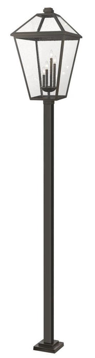 4 Light Outdoor Post Mounted Fixture | 579PHXLXS-536P-ORB
