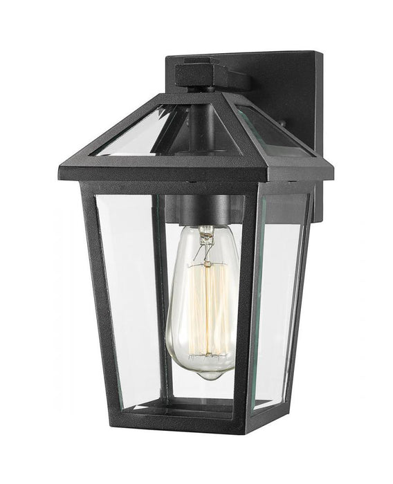 1 Light Outdoor Wall Light | 579S-BK