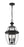3 Light Outdoor Chain Mount Ceiling Fixture | 580CHB-BK