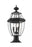 3 Light Outdoor Pier Mounted Fixture | 580PHB-533PM-BK