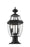 2 Light Outdoor Pier Mounted Fixture | 580PHM-533PM-BK