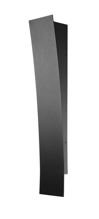 1 Light Outdoor Wall Light | 581B-BK-LED