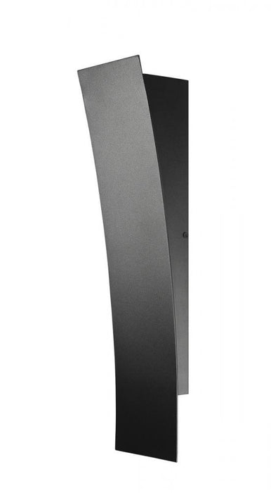 1 Light Outdoor Wall Light | 581M-BK-LED