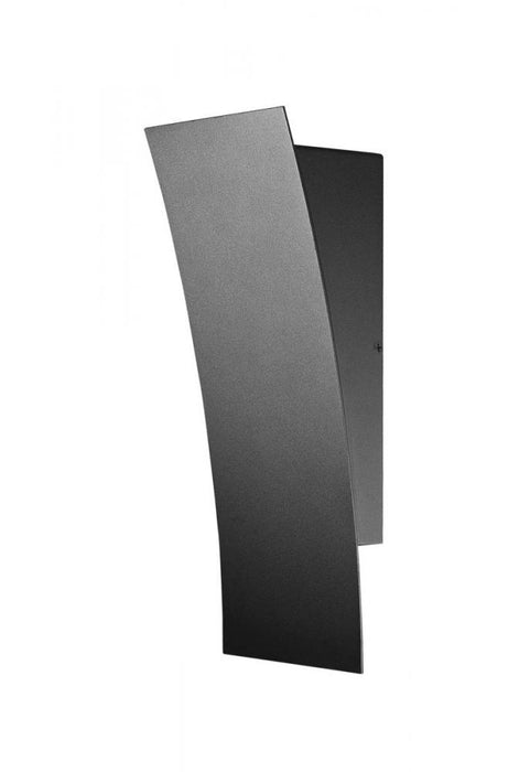 1 Light Outdoor Wall Light | 581S-BK-LED