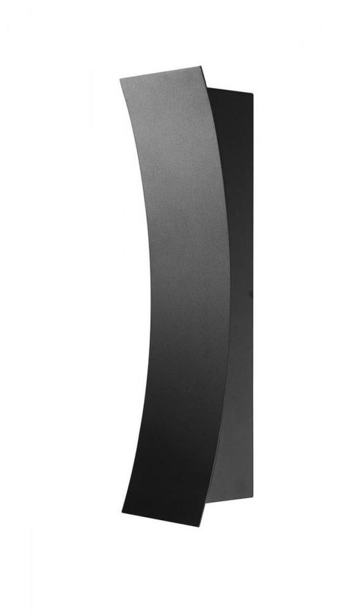 2 Light Outdoor Wall Light | 582M-BK-LED