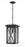 1 Light Outdoor Chain Mount Ceiling Fixture | 583CHB-BK