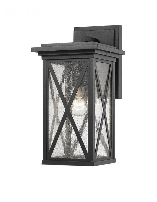 1 Light Outdoor Wall Light | 583M-BK