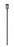 1 Light Outdoor Post Mount Fixture | 583PHBR-5009P120-BK