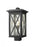 1 Light Outdoor Post Mount Fixture | 583PHBS-BK