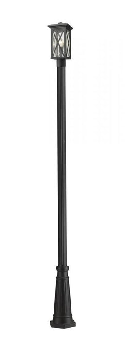 1 Light Outdoor Post Mounted Fixture | 583PHMR-519P-BK