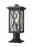 1 Light Outdoor Pier Mounted Fixture | 583PHMR-533PM-BK