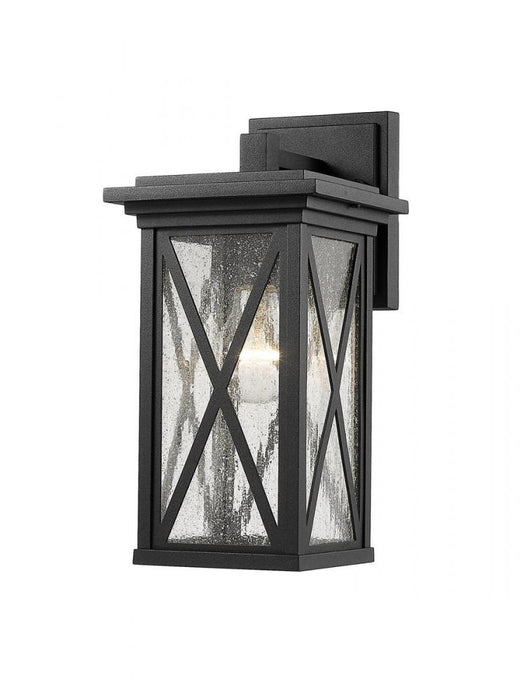 1 Light Outdoor Wall Light | 583S-BK